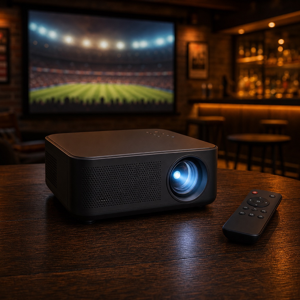Mini projecteur 1080p pour game night